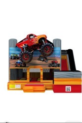Mega Monster Truck Combo WITH BASKETBALL HOOP